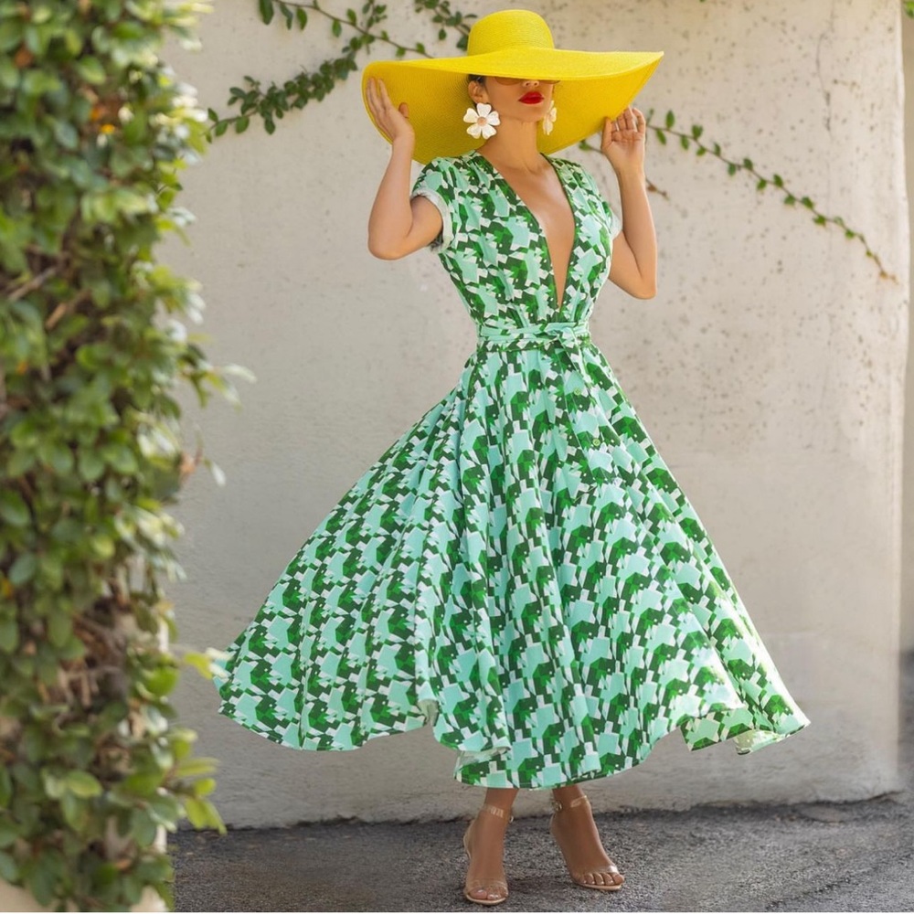 FKSP midi skater dress